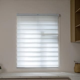 Foto 3 | Persiana Doble Capa 100x200 Cm Enrollable Eo Safe Imports Esi-20468 Blanco