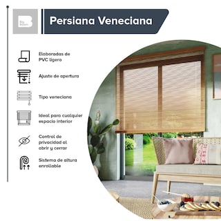 Foto 2 | Persiana Horizontal Enrollable Big Room 160 x 120 Ajustable