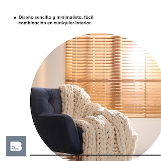 Foto 6 | Persiana Horizontal Enrollable Big Room 160 x 120 Ajustable