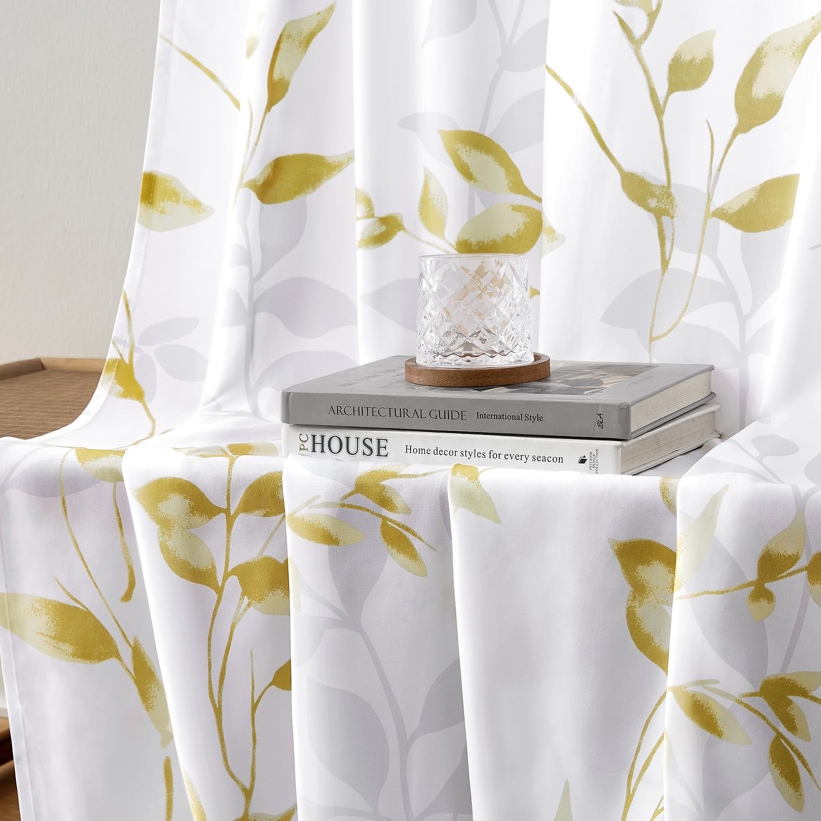 Foto 6 | Cortinas Transparentes Homeideas 130 X 160 Cm  2 Paneles - Venta Internacional