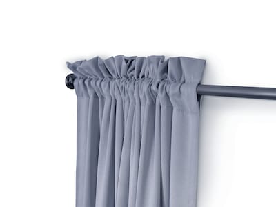 Foto 2 | Cortina Energy Saver Plateado Satín Presilla Set2pz 276x235 Dormireal