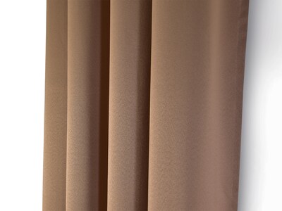 Foto 4 | Cortina Energy Saver Gold Satín Argollas Set 276x235 Dormireal