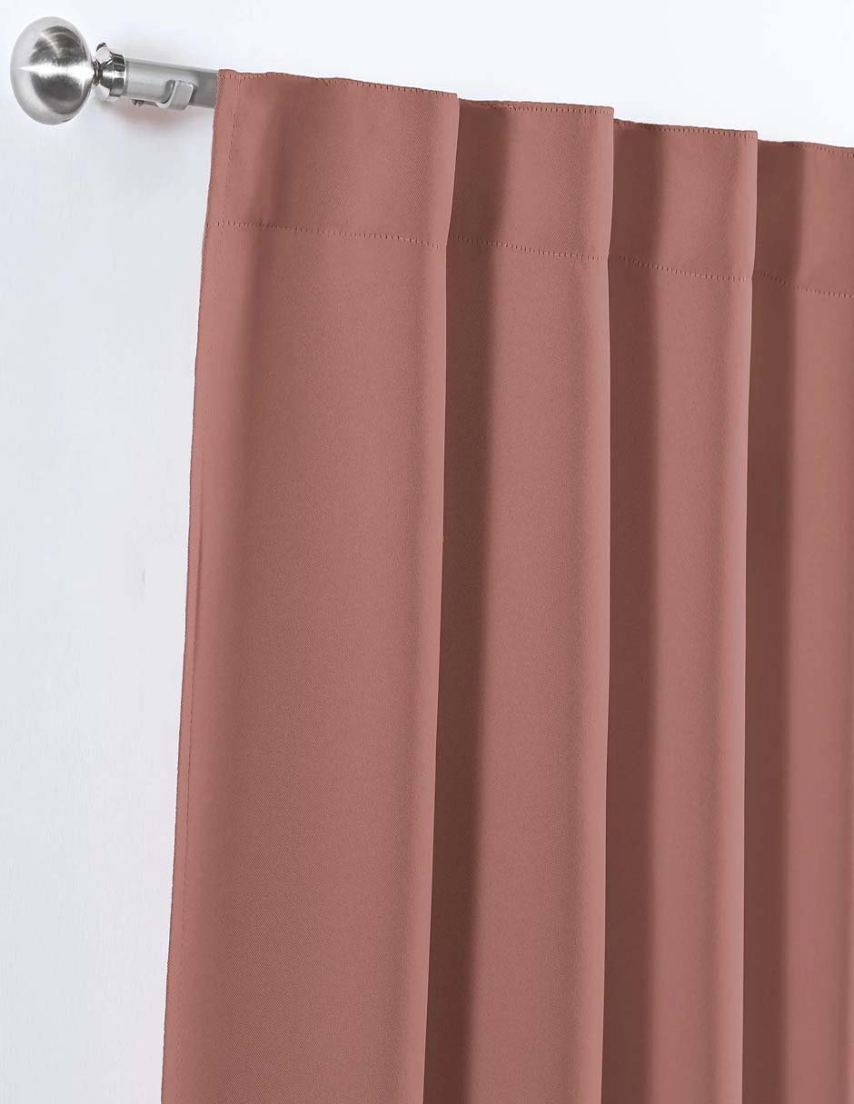 Foto 5 pulgar | Cortinas Vianney Blackout Larga Catania Deep Rose color Azul