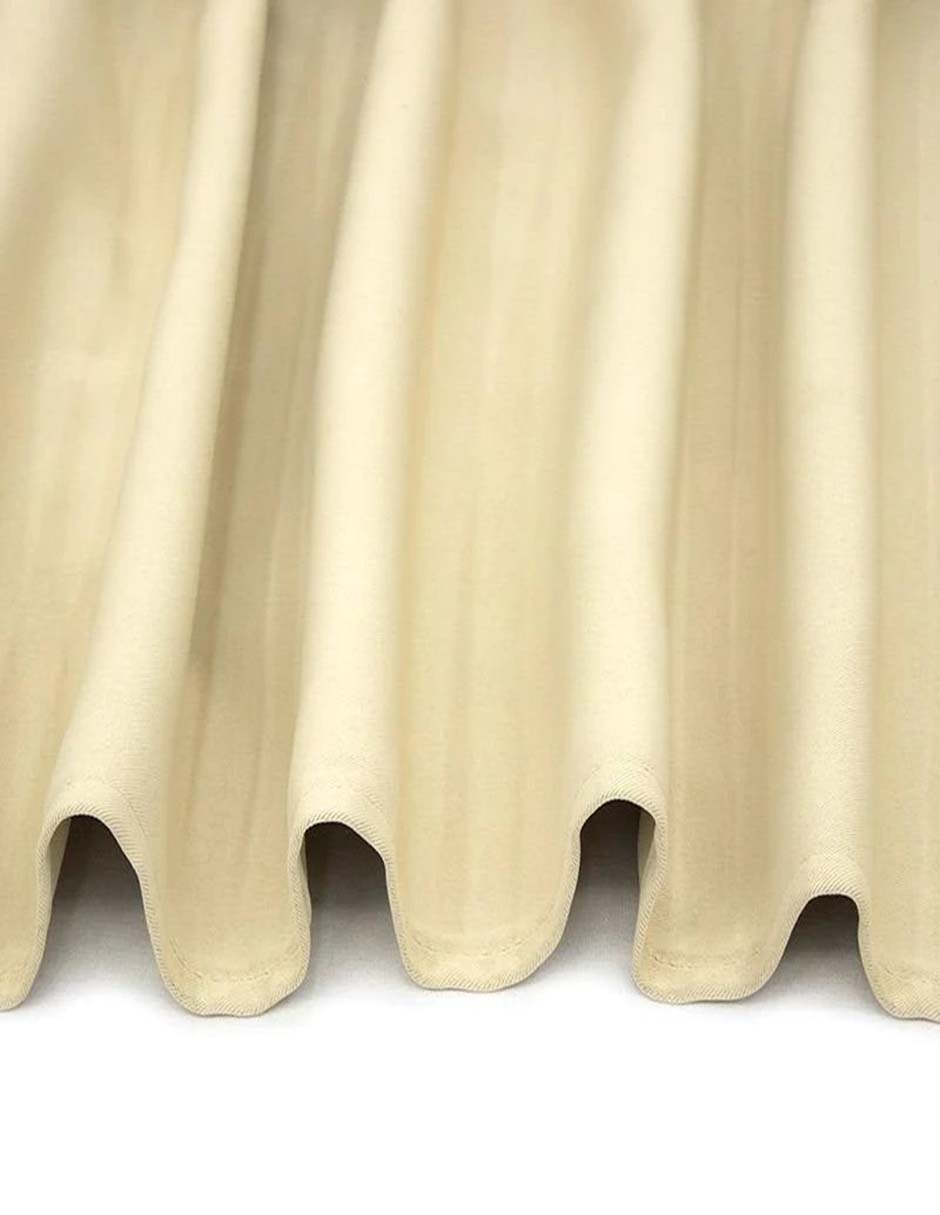 Foto 4 pulgar | Cortinas Vianney Catania color Beige 2 Piezas