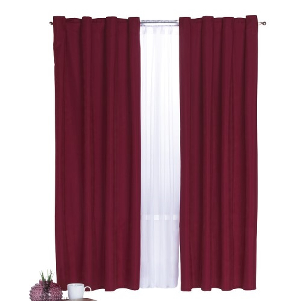 Cortinas Decorativas Concord CDEU350 Vino