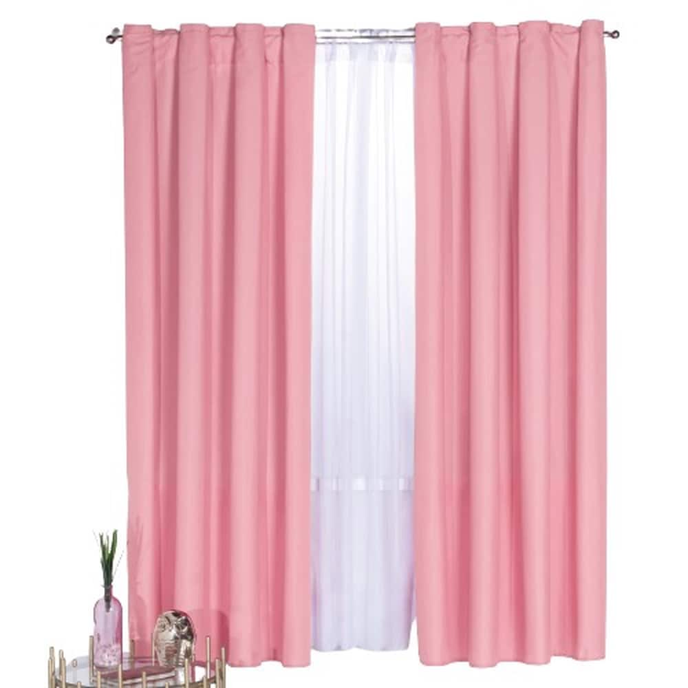 Cortinas Decorativas Concord CDEU351 Rosa $499