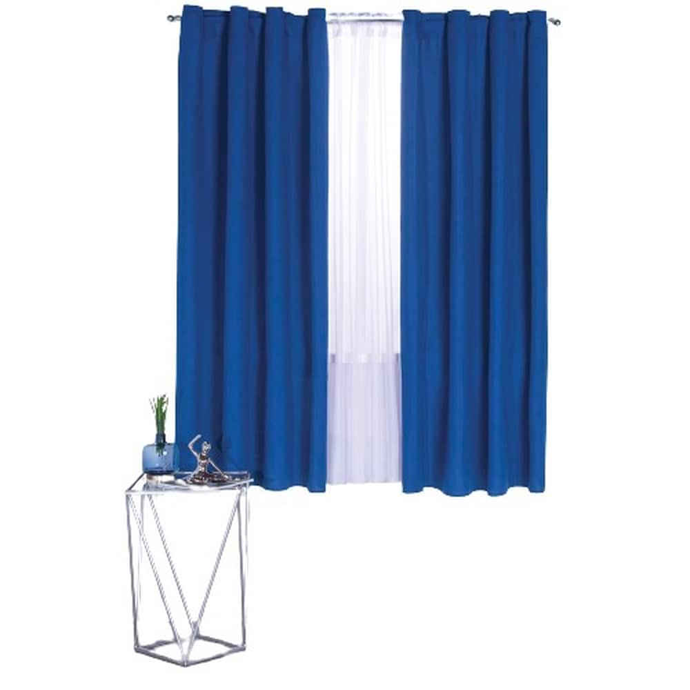 Cortina Decorativa Concord CDEU357 Azul Rey $499