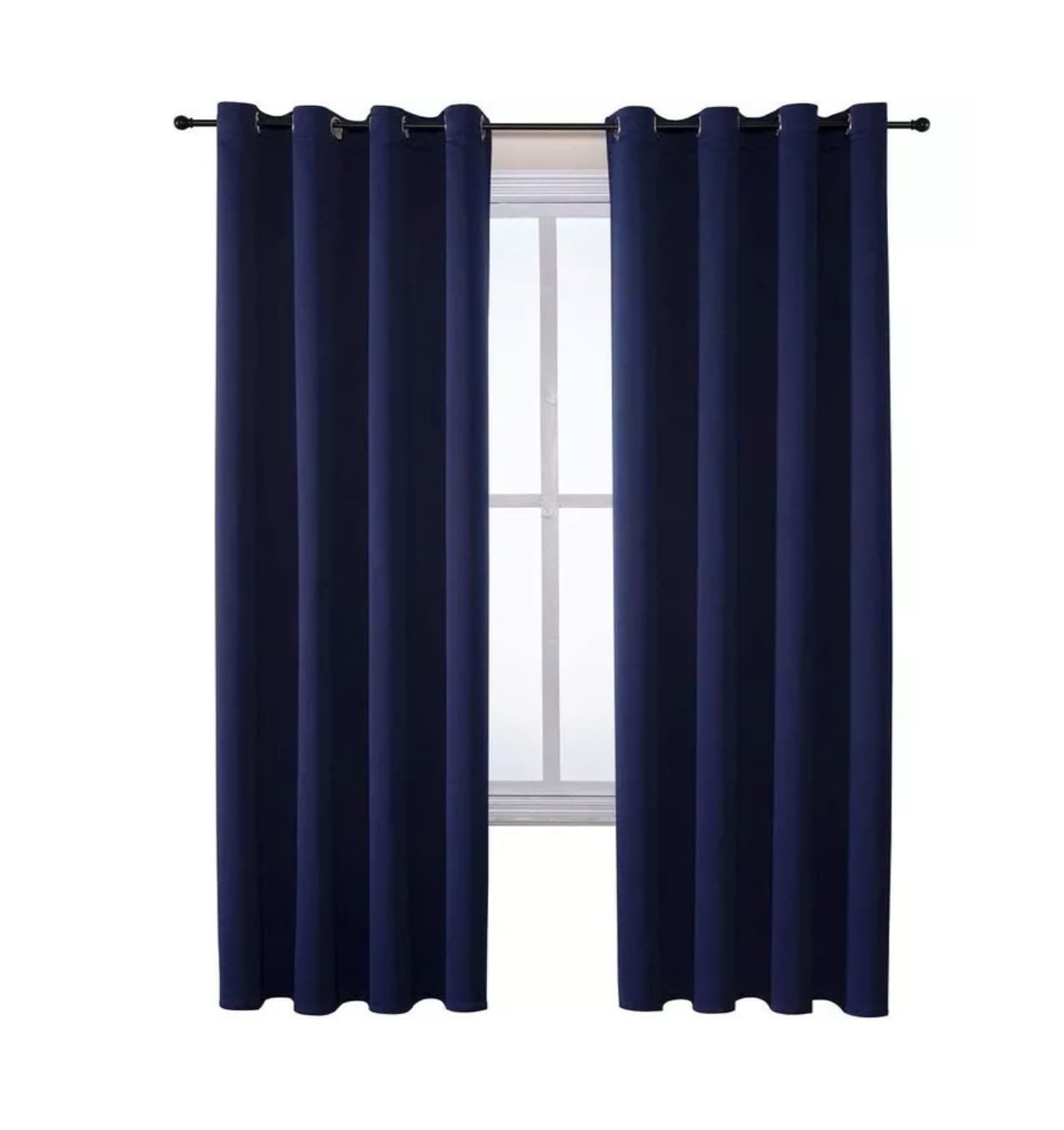 Cortinas Azules Blackout Largas 275 x 241 cm 2 pzas $929