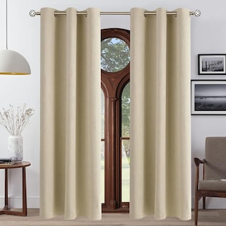 Foto 2 | Cortinas Blackout 2 Paneles B.Kind & Beyond Beige Oscuro