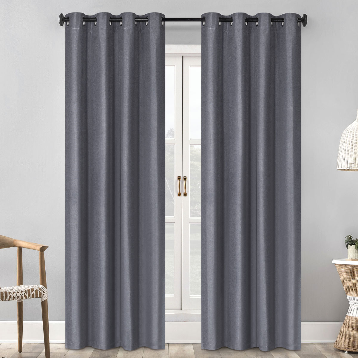 Cortina Blackout Thermal Gris