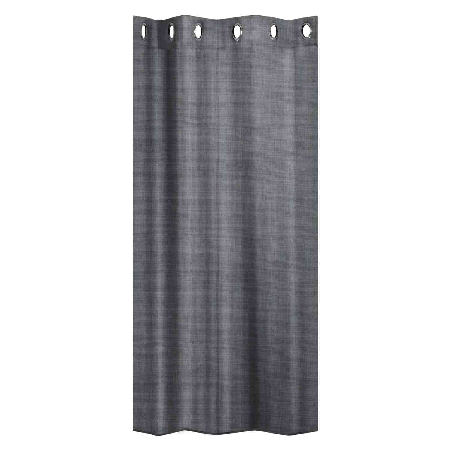 Foto 6 pulgar | Cortinas Blackout Largas Rack & Pack 275 x 216 cm 2 Piezas Gris Oscuro