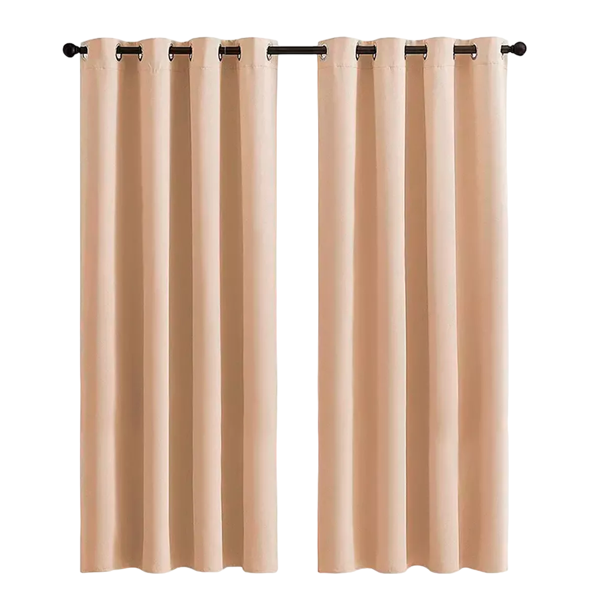 Foto 2 pulgar | Cortinas Kitul Blackout Plus Aislamiento Térmico 2 Paneles Color Beige