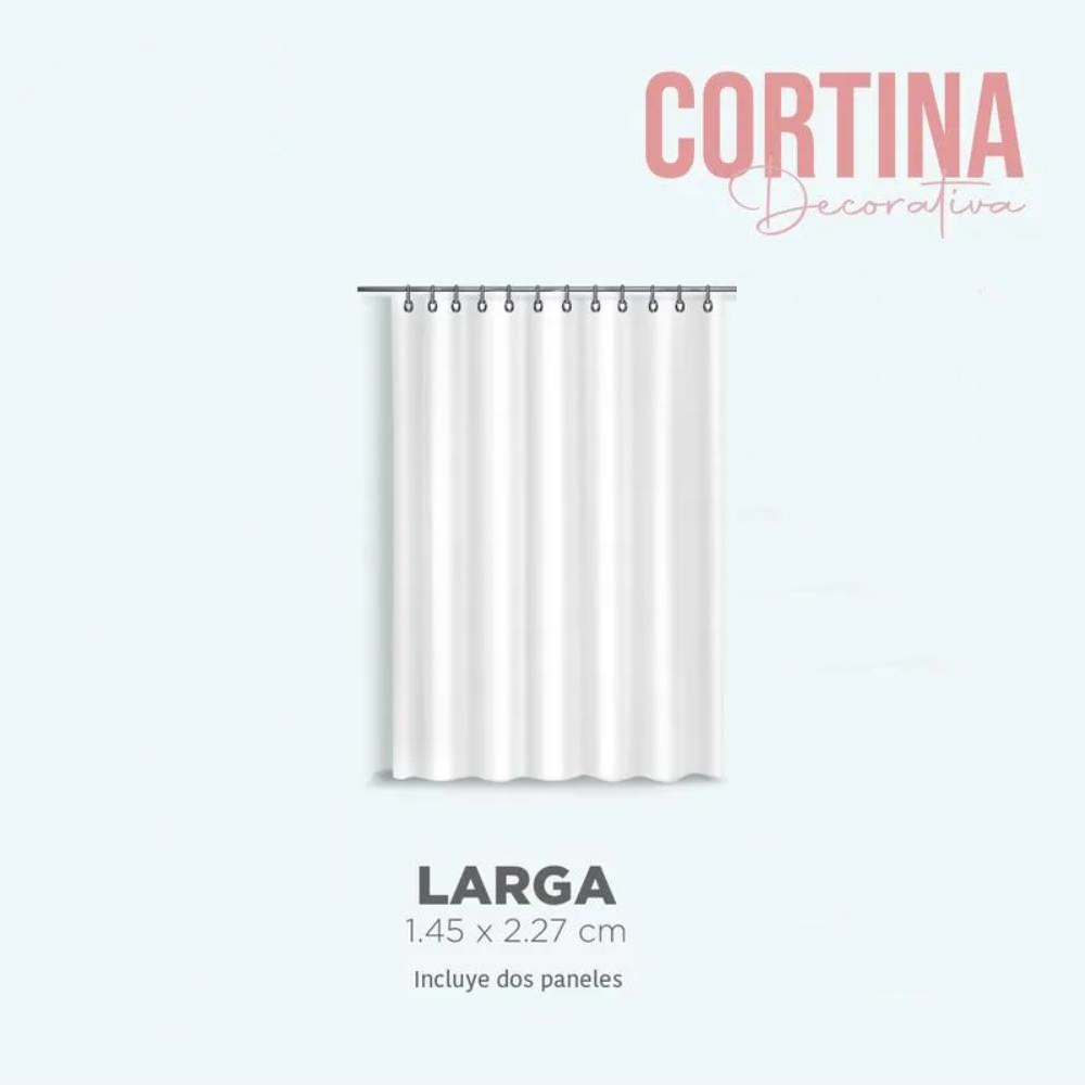 Foto 4 | Cortina Decorativa Larga Suavitec Neo Deep Rose Concord