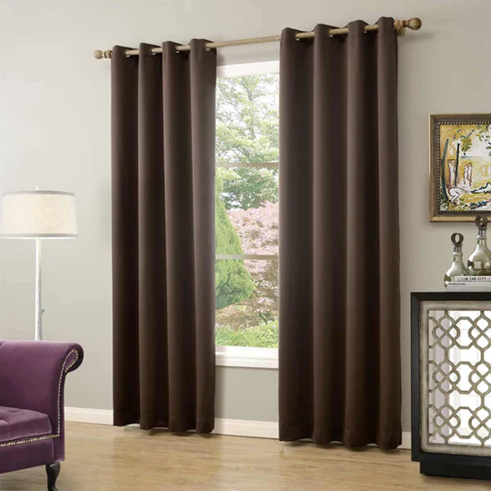 Foto 4 pulgar | Cortinas Blackout Para Bloquear Luz Y Ruido Chocolate Kyuden Home