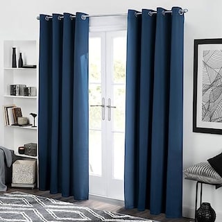 Foto 3 | Cortinas Blackout Para Bloquear Luz Y Ruido Azul Marino Kyuden Home