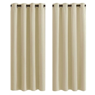 Foto 1 | Cortinas Blackout Para Bloquear Luz Y Ruido Beige Kyuden Home