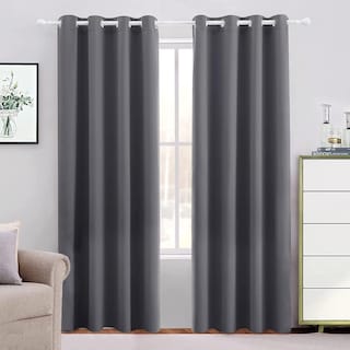 Foto 3 | Cortinas Blackout Para Bloquear Luz Y Ruido Gris Kyuden Home