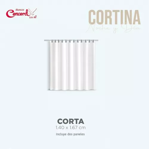 Foto 3 | Cortina Blackout Térmica Beige Corta Concord