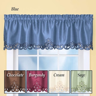Foto 3 | Ventana Valance Collections Etc. Elegance Scroll Bordada - Venta Internacional.