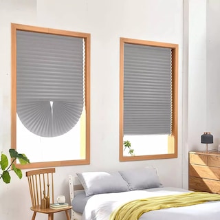 Foto 3 | Cortina De Blackout Plisada Para Ventana, Bloquea Luz Eo Safe Imports Esi-15629 Gris