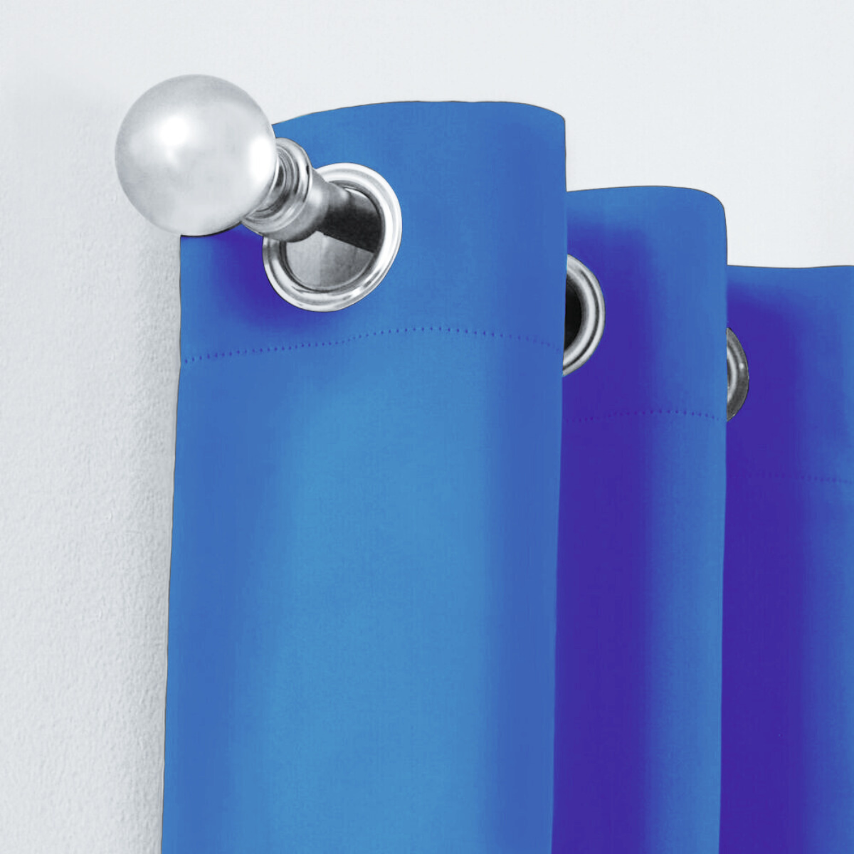 Foto 3 pulgar | Cortina Blackout Rebeca -2 Paneles Calidad Premium 95% Oscuridad -290 X 230 Cm – Azul Celeste