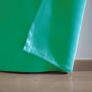 Foto 3 | Cortina Blackout Rebeca -2 Paneles Calidad Premium 95% Oscuridad -274 X 213 Cm – Verde Agua