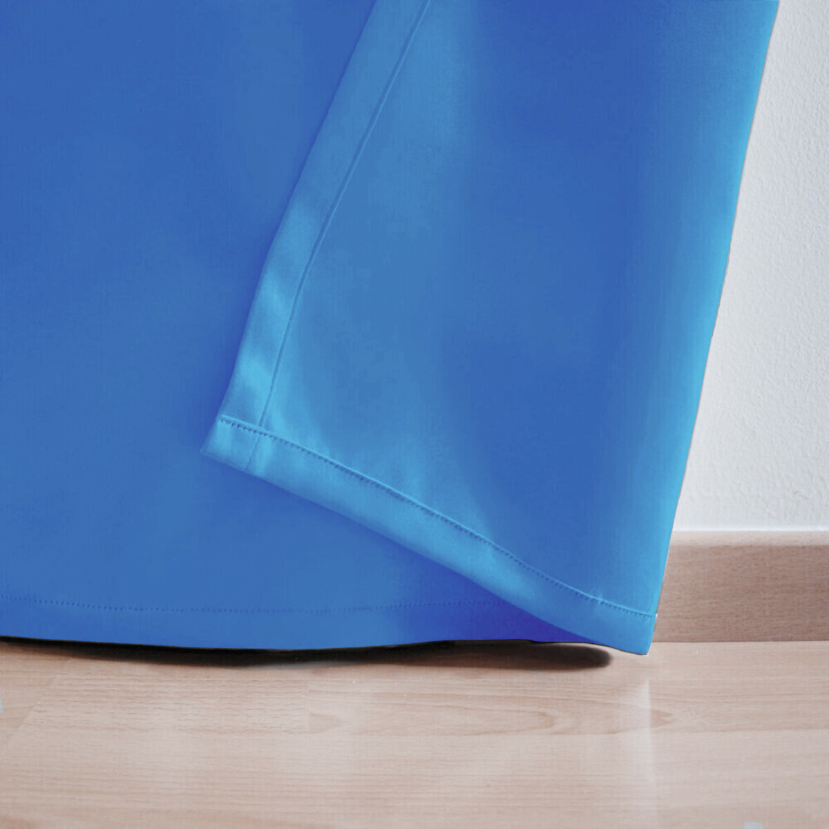 Foto 4 pulgar | Cortina Blackout Rebeca -2 Paneles Calidad Premium 95% Oscuridad -274 X 213 Cm – Azul Celeste