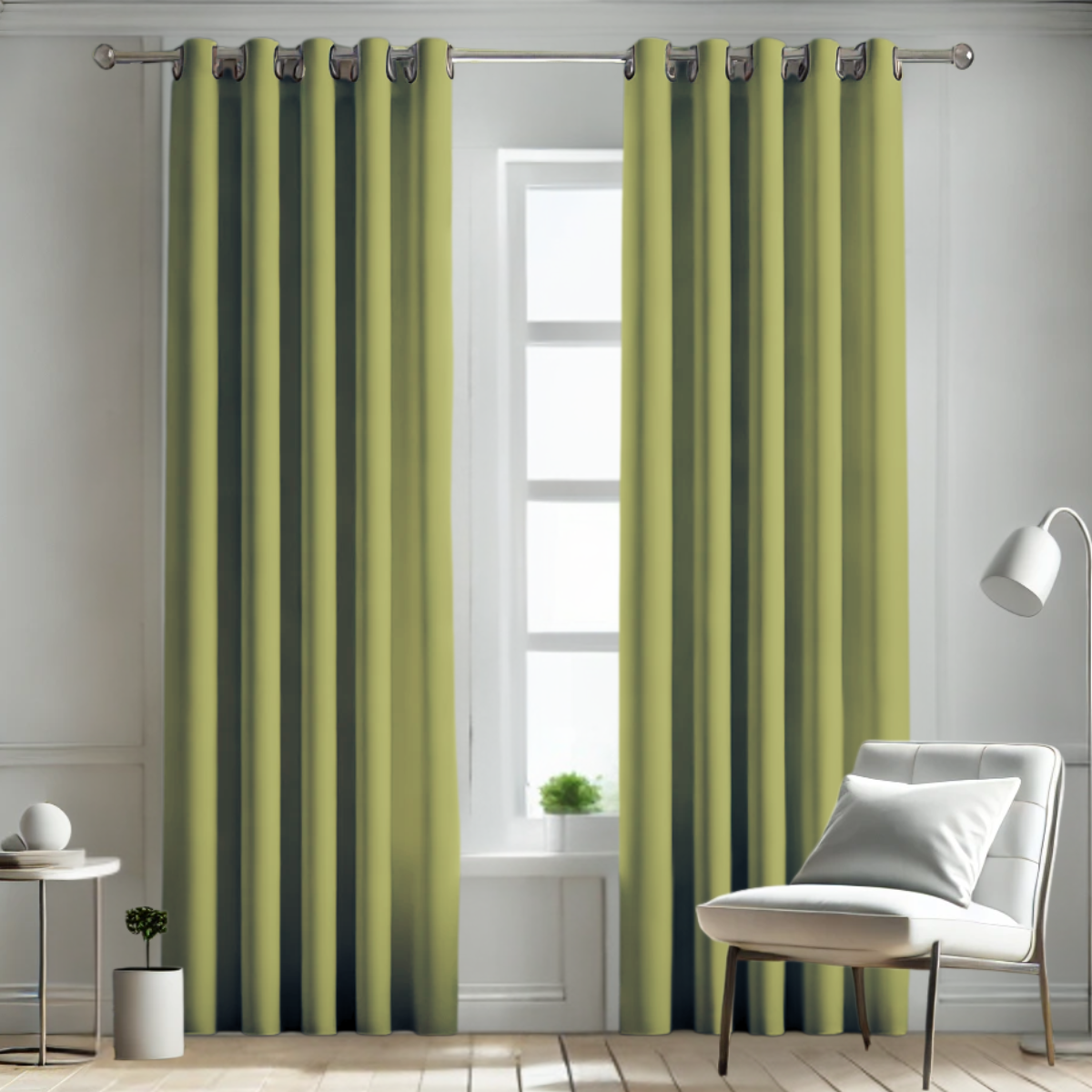Foto 2 pulgar | Cortina Blackout Rebeca -2 Paneles Calidad Premium 95% Oscuridad -290 X 230 Cm – Verde Olivo