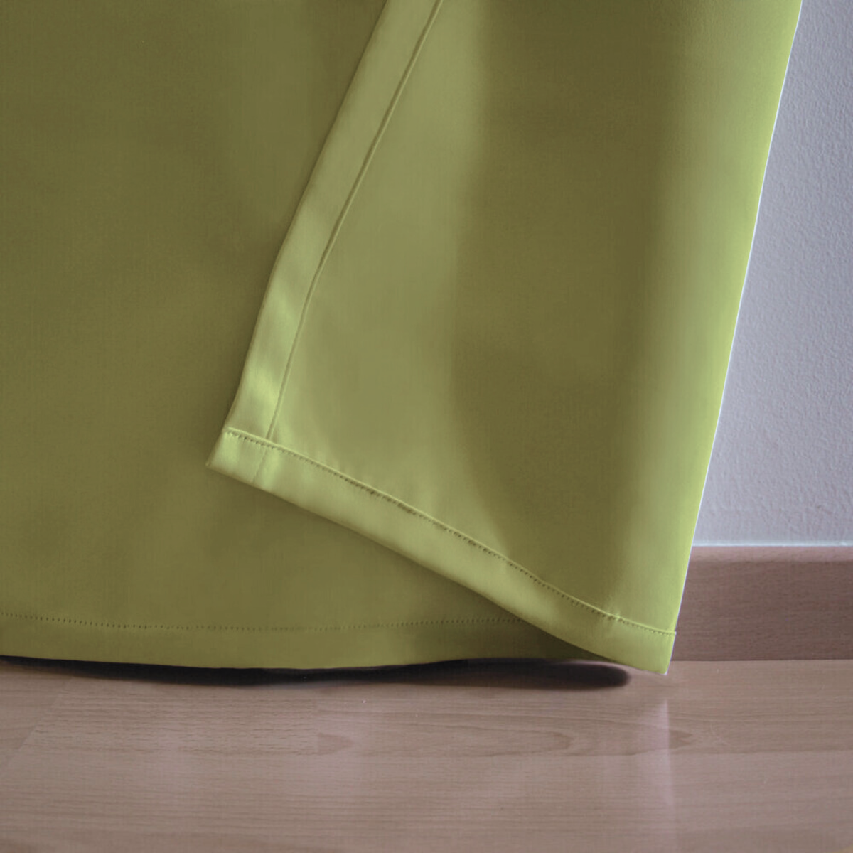 Foto 3 | Cortina Blackout Rebeca -2 Paneles Calidad Premium 95% Oscuridad -290 X 230 Cm – Verde Olivo