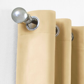 Foto 2 | Cortina Blackout Rebeca -2 Paneles Calidad Premium 95% Oscuridad -274 X 213 Cm – Arena
