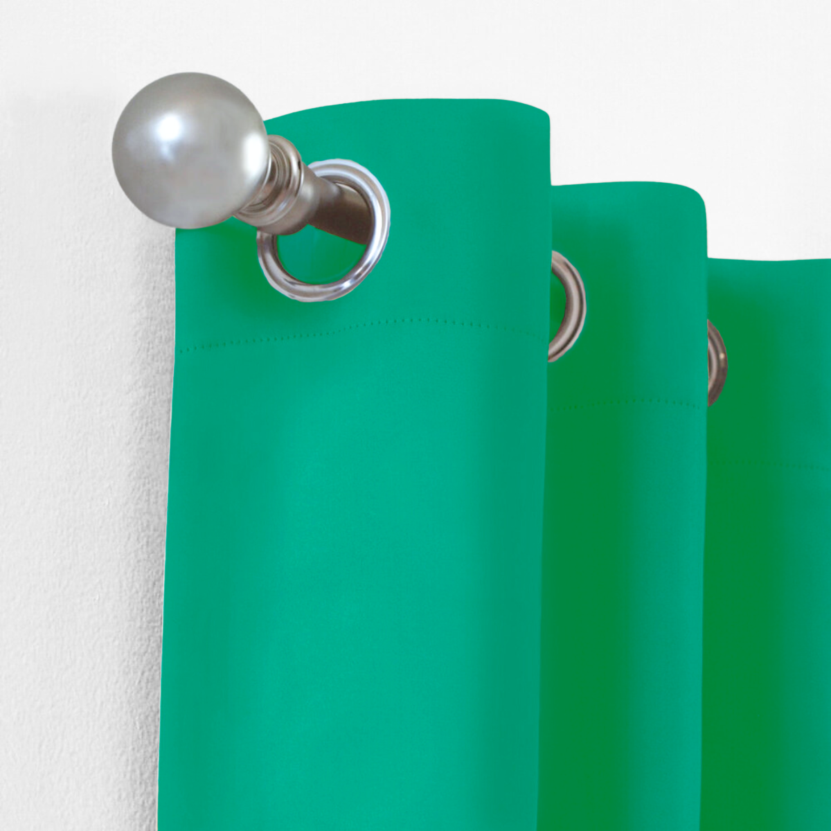 Foto 3 pulgar | Cortina Blackout Rebeca -2 Paneles Calidad Premium 95% Oscuridad -290 X 230 Cm – Verde Agua