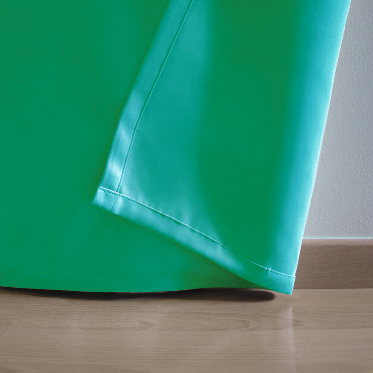 Foto 4 pulgar | Cortina Blackout Rebeca -2 Paneles Calidad Premium 95% Oscuridad -290 X 230 Cm – Verde Agua