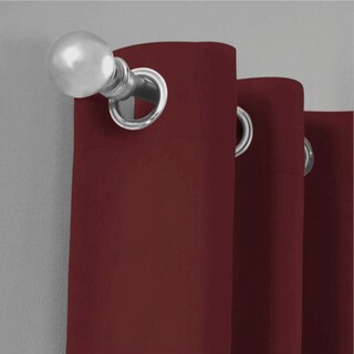 Foto 2 | Cortina Blackout Rebeca -2 Paneles Calidad Premium 95% Oscuridad -274 X 213 Cm – Vino