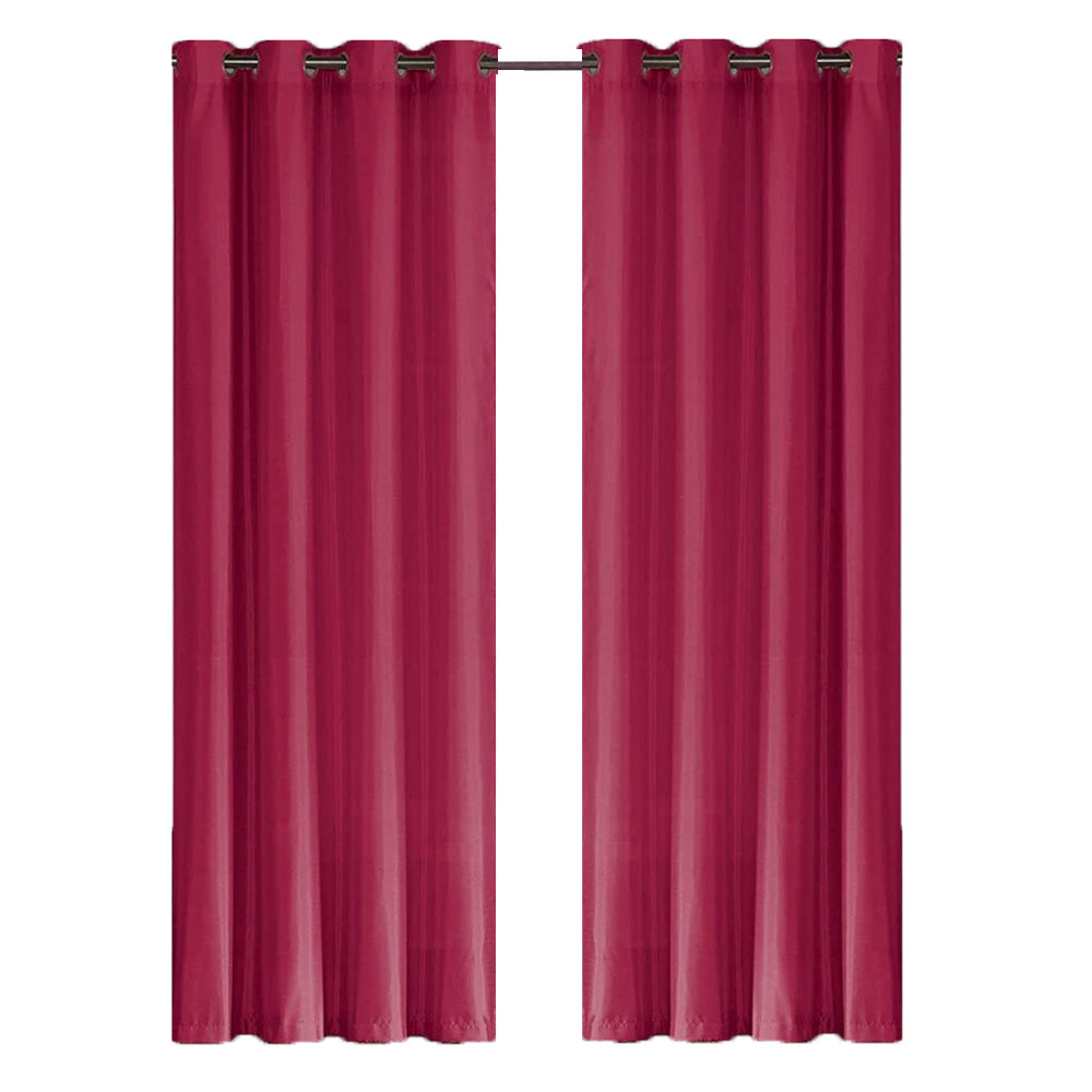 Cortinas Blackout Para Bloquear Luz Y Ruido Cereza Kyuden Home