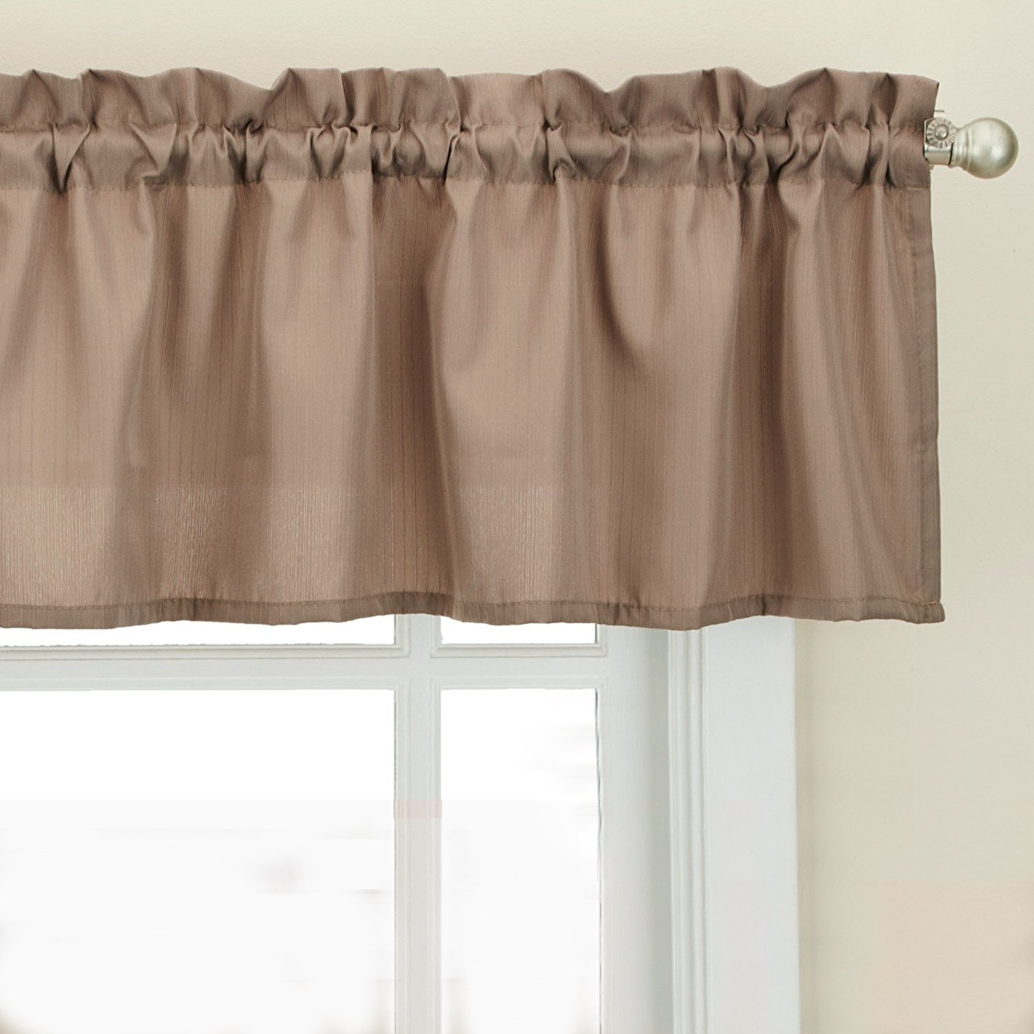 Tratamiento De Cortinas Sweet Home Ribcord Taupe, Paquete De 24 - Venta Internacional.