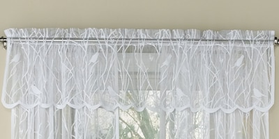 Foto 1 | Ventana De Cocina Blanca Curtain Sweet Home Collection Songbird - Venta Internacional.