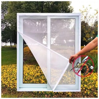 Foto 3 | Paquete De 5 Mosquiteras Para Ventanas, 130 X 150 Cm, Antimosquitos - Venta Internacional.