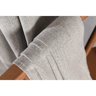 Foto 2 | Juego De Cortinas Opacas De Tela, 2 Piezas, Color Beige, 230 Cm X 140 Cm - Venta Internacional.