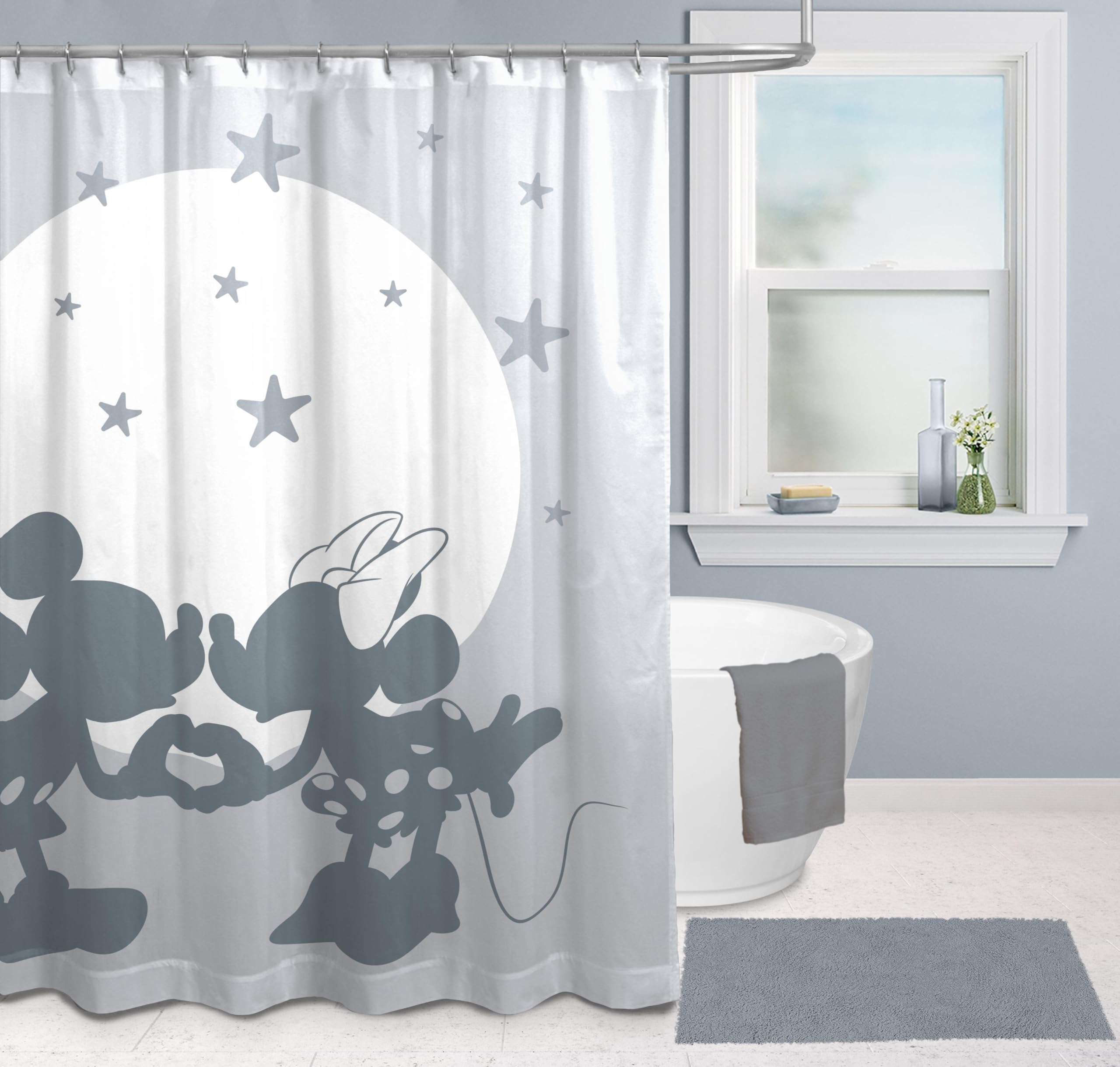 Foto 6 pulgar | Cortina De Baño Jay Franco Disney Mickey Minnie Mouse Kids - Venta Internacional.