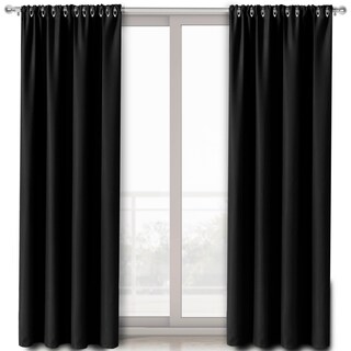 Foto 1 | Magma Life Cortinas Blackout Con Aislamiento Térmico, Juego De 2 Piezas, Tela Suave 100% Poliéster 160x213 Cm Color N