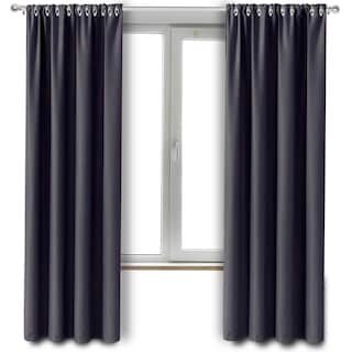 Foto 1 | Cortinas Blackout Magma Life con Aislamiento Térmico 2 Piezas 132 x 241 cm Gris