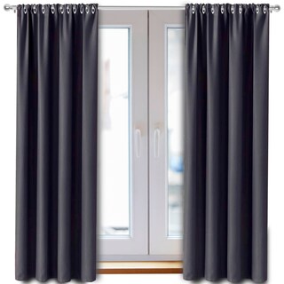 Foto 1 | Cortinas Blackout Magma Life con Aislamiento Térmico 2 Piezas Gris