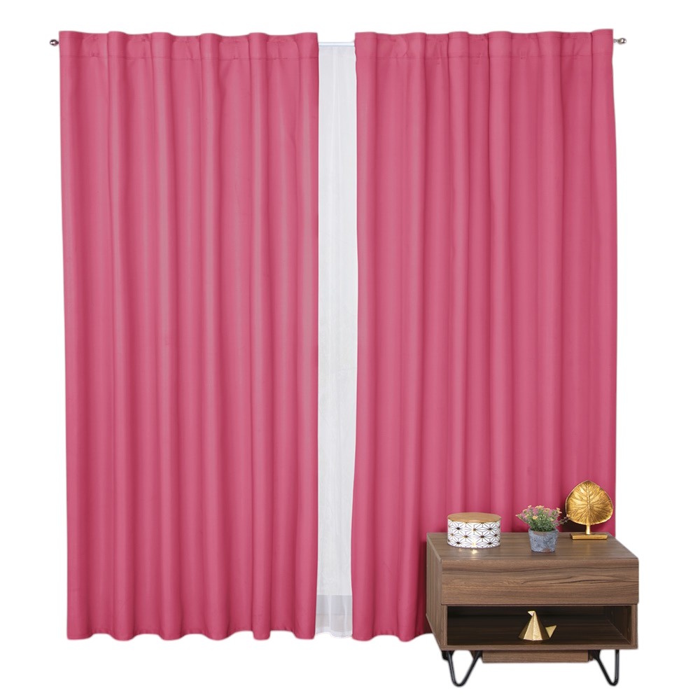 Foto 1 | Cortina CBKU036 130 x 167 cm Rosa