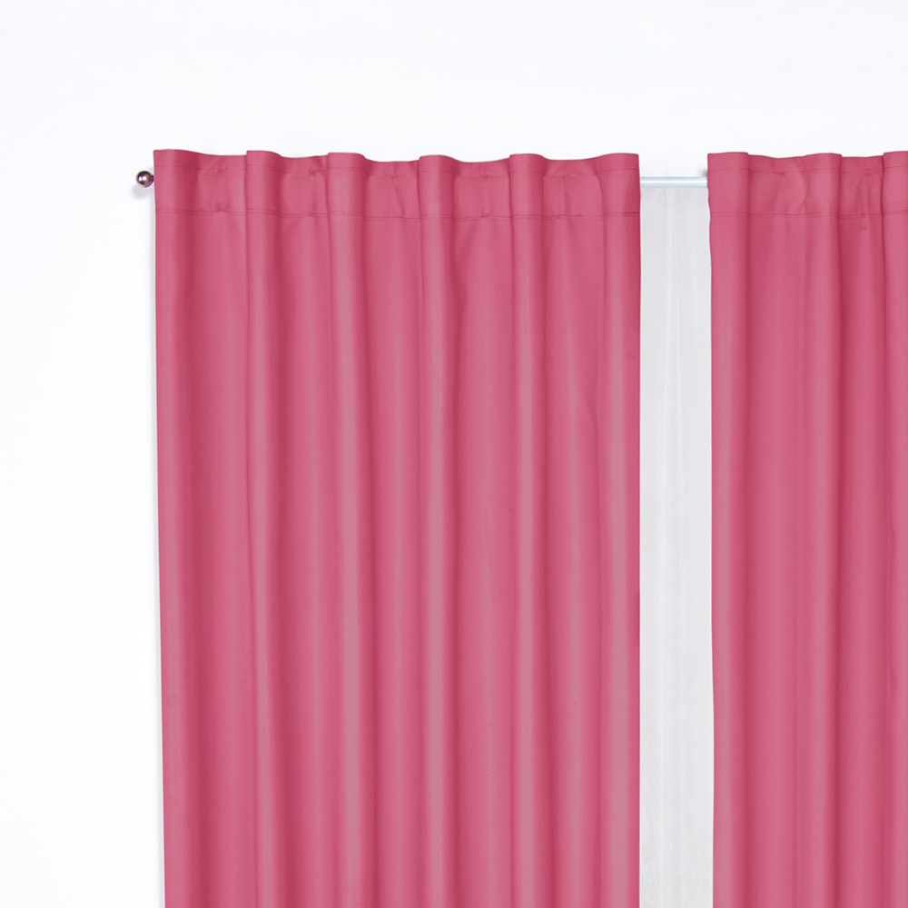 Foto 4 pulgar | Cortina CBKU036 130 x 167 cm Rosa