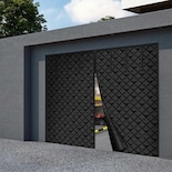 Pantalla De Puerta De Garaje Vevor Para Invierno De 2,5 X 2,1 M Con Aislamiento K - Venta Internacional.