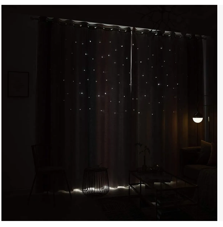 Foto 4 pulgar | 2piezas Cortinas Blackout Para Niños 132*244cm