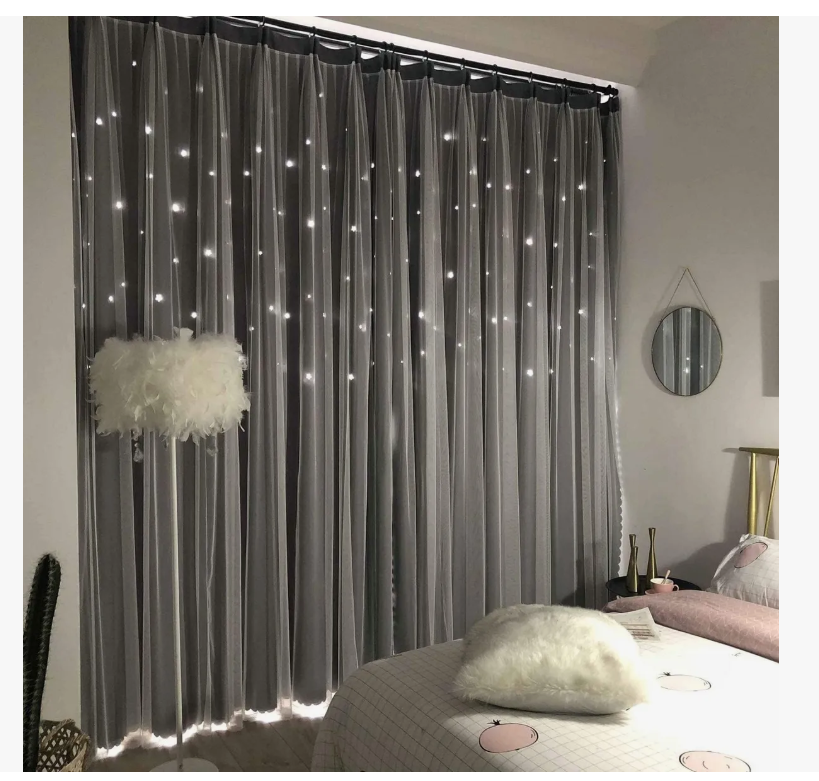 Foto 5 pulgar | Cortina Black Box 100 x 130 cm Gris