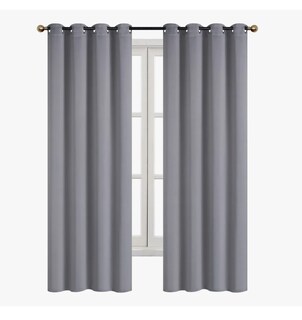 Foto 1 | Cortina Black Boxk 280 x 220 cm Plateada