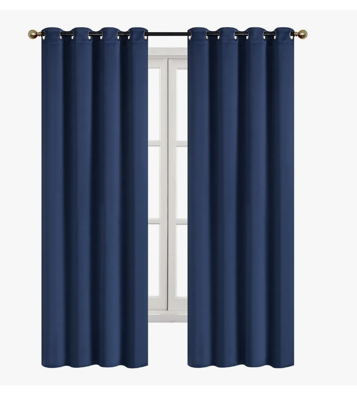 Foto 2 pulgar | Cortina Black Box 280 x 220 cm Azul