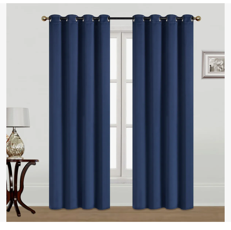 Foto 6 pulgar | Cortina Black Box 280 x 220 cm Azul
